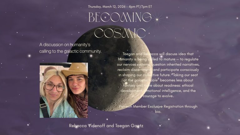 Artwork for Becoming Cosmic Workshop replay